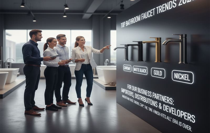 What Is the Most Popular Finish for Bathroom Faucets?