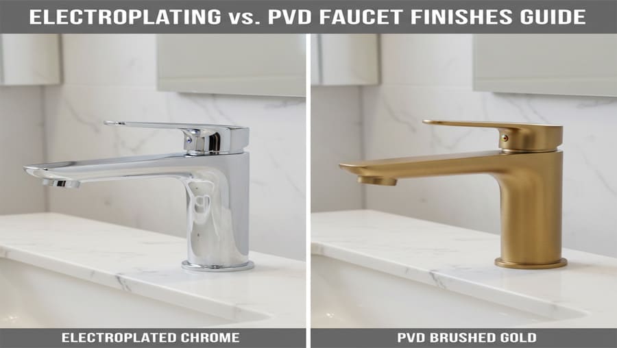 Electroplating vs. PVD: A 2025 Guide to Faucet Finishes