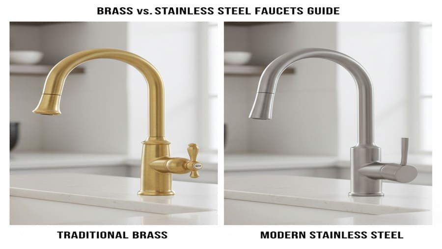 Brass vs. Stainless Steel Faucets: A 2025 Buyer’s Guide
