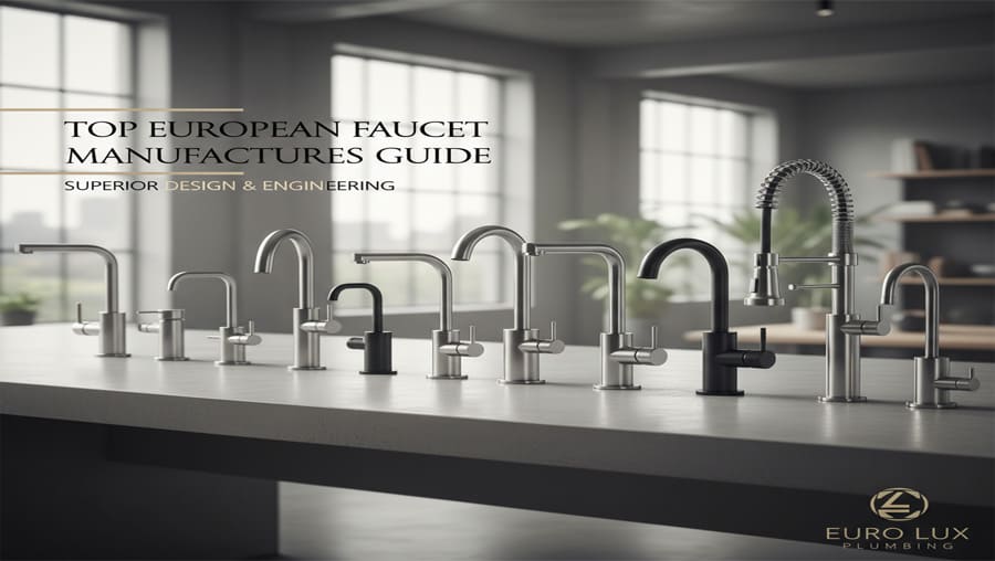 The Top 10 European Faucet Manufacturers: A 2025 Buyer’s Guide