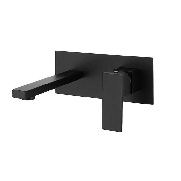 Modern Wall Mount Lavatory Faucet