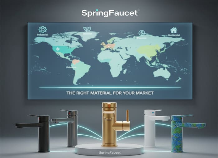 Zinc Alloy vs. Brass Faucet: A Manufacturer’s B2B Guide